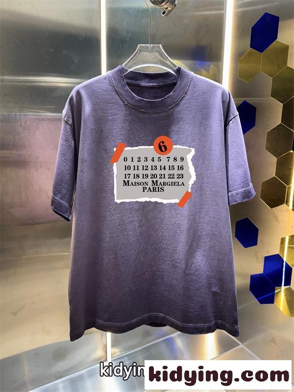 Maison Margiela メゾン マルジェラ コピー 半袖Tシャツ ストリート人気 プリント ゆったり-1