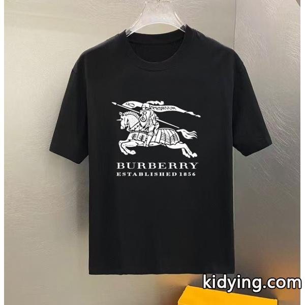 ちょっと大人の印象 バーバリー BURBERRY Tシャツ/ティーシャツ 2色可選 夏のマストメンズファッション_スーパーコピーブランド激安通販 専門店-0