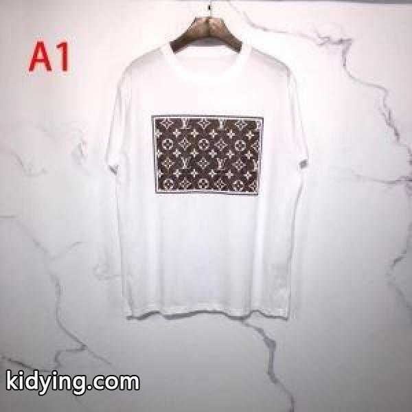 多色可選 大胆なトレンド感を楽しむ ルイ ヴィトン 春夏のお出かけを軽快に LOUIS VUITTON 半袖Tシャツ_ルイ ヴィトン LOUIS VUITTON_ブランド コピー 激安(日本最大級)-0