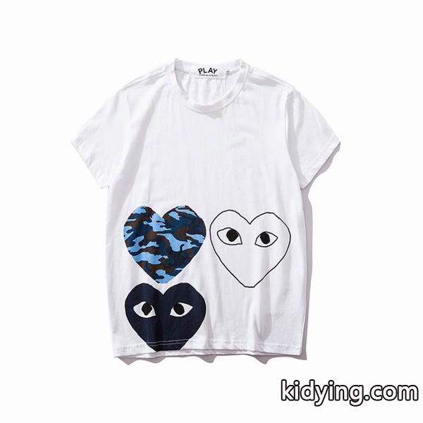 かなり人気があるのギャルソン半袖tシャツ 見た目はラフな感じなのに、どこかこなれた感を演出する-0