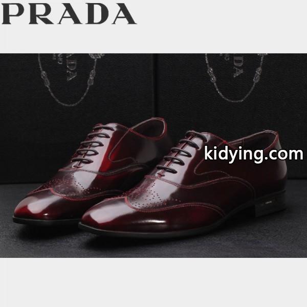 人気が爆発 2013-14秋冬新作 PRADA プラダ レザーシューズ靴 2色可選_ビジネスシューズ_メンズファッション_スーパーコピーブランド激安通販 専門店-0