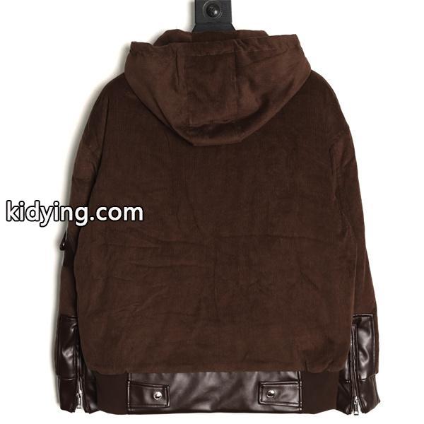 高級ライン 秋冬リッチダウン フーデッド レザー BURBERRY バーバリー スーパーコピー-1