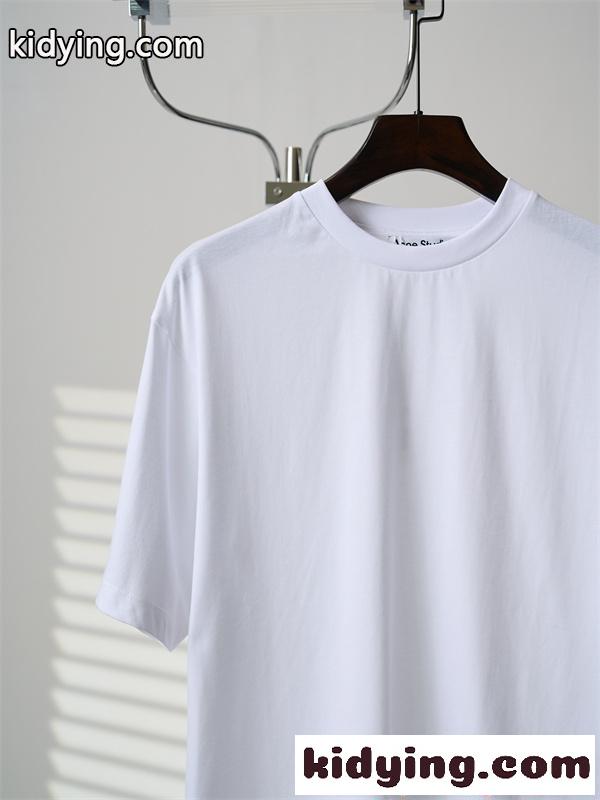アクネストゥディオズ コピー Acne ベーシック Tシャツ ブラック 半袖 上質シルエット 大人モード-5