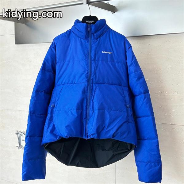 ブルーショートカット BALENCIAGA ポップシンプル バレンシアガ スーパーコピー ダウンジャケット 上質デザイン-0