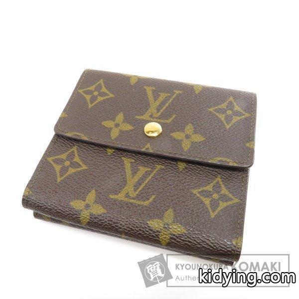 LOUIS VUITTON ルイ・ヴィトン M61652 ポルトフォイユエリーズ　Wホック 二つ折り財布（小銭入れあり） モノグラムキャンバス レディース 中古 :05417065:ブランド京の蔵小牧 - 通販ショッピング-0