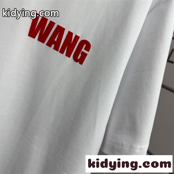 Tシャツ メンズ ワンポイント シンプル アレキサンダーワン コピー Alexander wang ストリート カジュアル-6