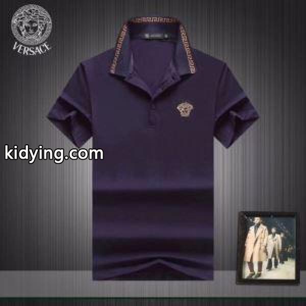 3色可選 ヴェルサーチVERSACE 好感度が高いアイテム Tシャツ/半袖 2019春夏トレンドファッション新作_ヴェルサーチ VERSACE_ブランド コピー 激安(日本最大級)-2