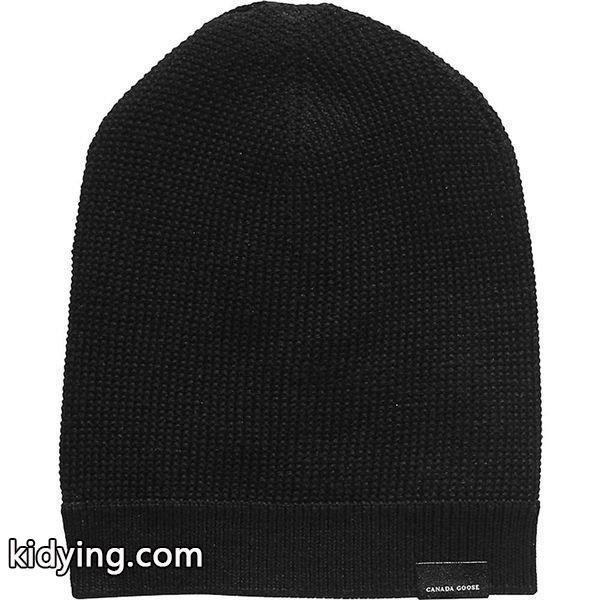 カナダグース 帽子 アクセサリー メンズ Canada Goose Mens Waffle Slouchy Beanie Black :31-r2gj28bh0d-0236:asty-shop2 - 通販ショッピング-0