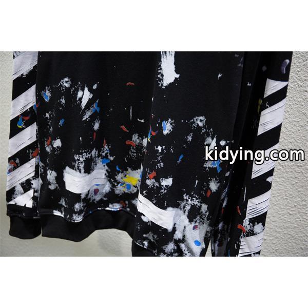 Off-White オフホワイト コピー 存在感際立つ 2026新作 プリント スウェット おすすめ-5