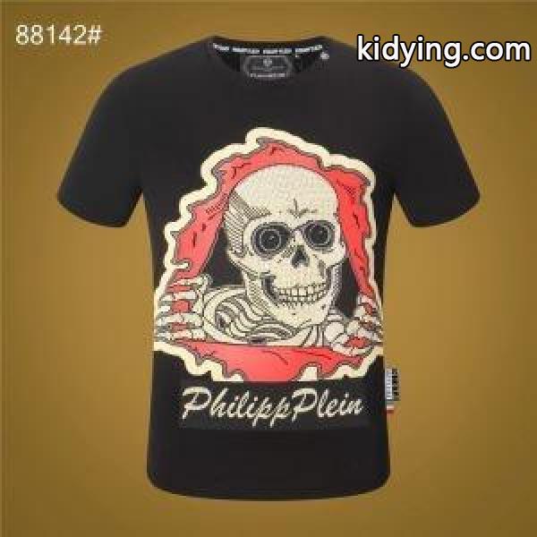 夏らしい季節感 Tシャツ/半袖 PHILIPP PLEIN 今流行りの最新コレクション 2色可選フィリッププレイン 2019SS_フィリッププレイン PHILIPP PLEIN_ブランド コピー 激安(日本最大級)-2