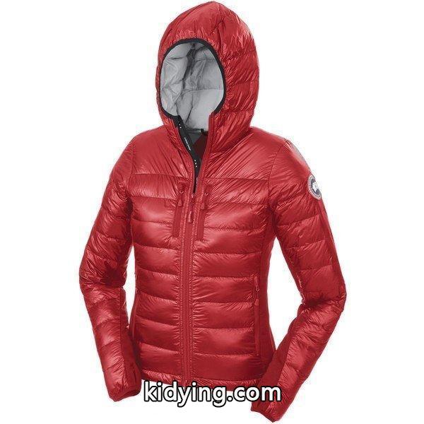 カナダグース ジャケット・ブルゾン レディース アウター Hybridge Lite Hooded Down Jacket - Womens Red/Black :03-2ca5clid0r-44c0:海外インポートファッション asty - 通販ショッピング-0