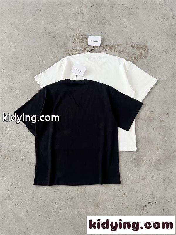 プリント アレキサンダーワン コピー Tシャツ チェーンモチーフ Alexander wang モノトーン系 個性派 ペア対応-1