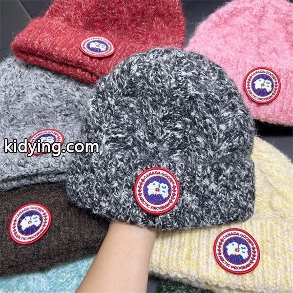 暖かい秋冬向け カナディアングース Canada Goose ケーブルニット帽 コピー N級品-1