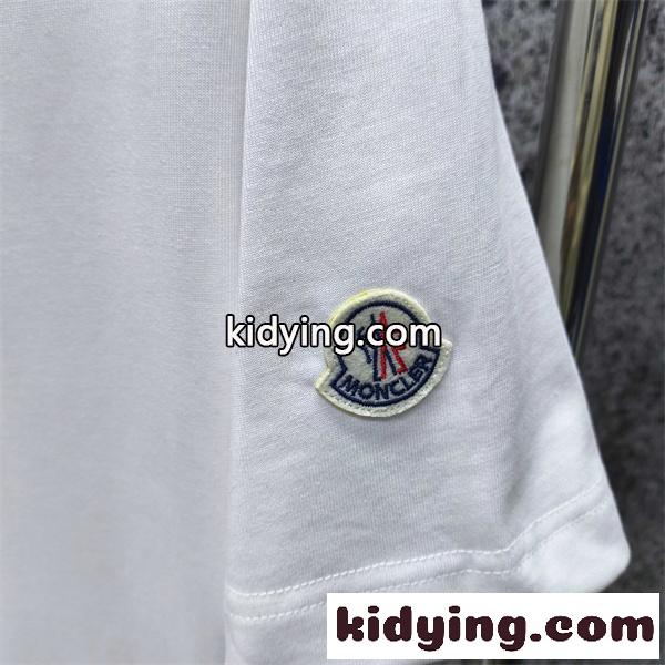 ロゴパッチ クリーンスタイル デイリー使い MONCLER モンクレール コピー 半袖Tシャツ センス漂う一着-6