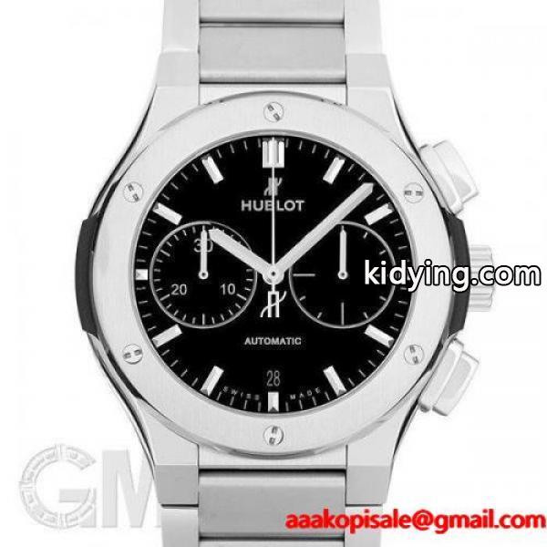ウブロ クラシック・フュージョン クロノグラフ チタニウム ブレスレット 520NX1170NX HUBLOT 【新品】【メンズ】 【腕時計】-0
