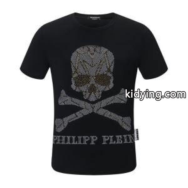 3色可選 デザイン性に心が踊る フィリッププレイン PHILIPP PLEIN 春夏コーデを先取り 半袖Tシャツ_フィリッププレイン PHILIPP PLEIN_ブランド コピー 激安(日本最大級)-1