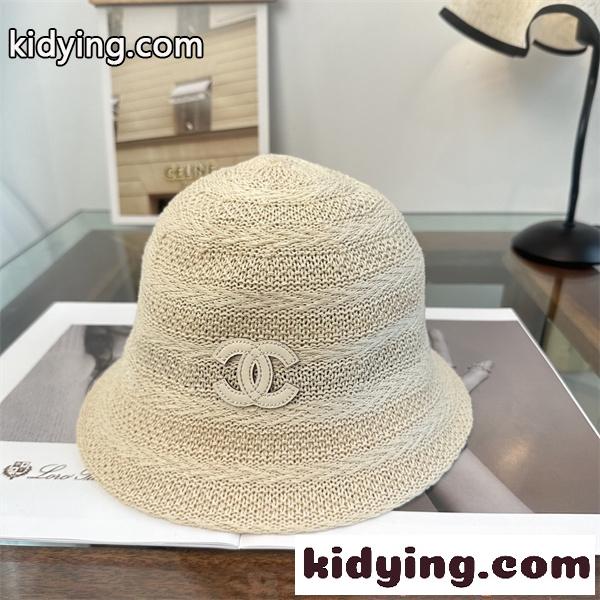 CHANEL シャネル コピー 注目モデル バケットハット レディース 編み込み 上品 サマーハット-3