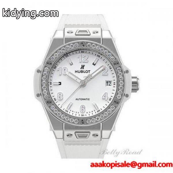 ウブロ HUBLOT ビッグバン ワンクリック スチールホワイトダイヤモンド 465SE2010RW1204 【新品】 時計 レディース :133973:ベティーロード - 通販ショッピング-0