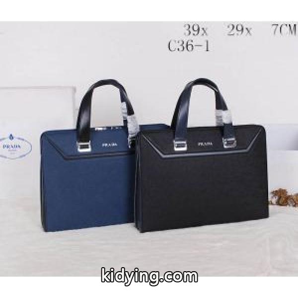 存在感◎ 2015春夏 PRADA プラダ ハンドバッグ C36-1  2色可選_プラダ メンズバッグ_バッグ メンズ_スーパーコピーブランド激安通販 専門店-0