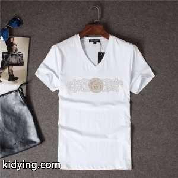 人気販売中 2017 ヴェルサーチ VERSACE 半袖Tシャツ 3色可選_ヴェルサーチ VERSACE_ブランド コピー 激安(日本最大級)-0