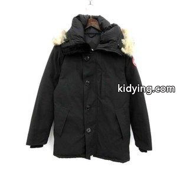 カナダグース CANADA GOOSE ダウンジャケット JASPER フード コヨーテファー M 黒 3438JM /KH メンズ【中古】【ベクトル 古着】 :081-301804050138:ブランド古着販売のベクトル - 通販ショッピング-0
