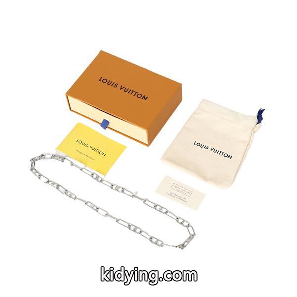 人気ルイヴィトンネックレスコピー❤LOUIS VUITTON Sleek Monogram ☆M1356L☆プレゼント最適-1