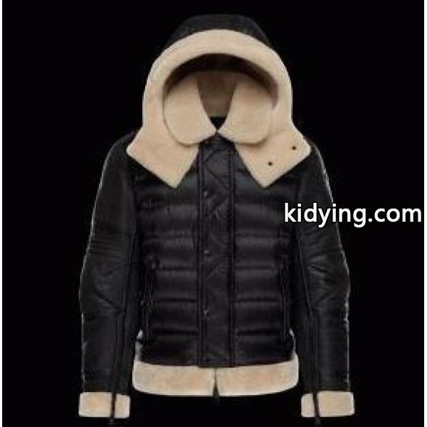 格好いいモンクレールタンクレッドダウンアウターMONCLER TANCREDE レザーダウンジャケット暖かい-0