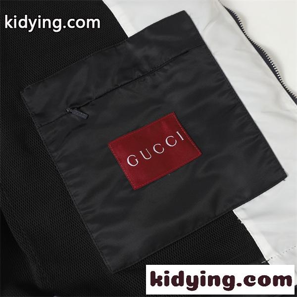 バイカラーデザイン モダンカジュアル 軽快スタイル GUCCI グッチ コピー ナイロンアウター トレンドモデル-5