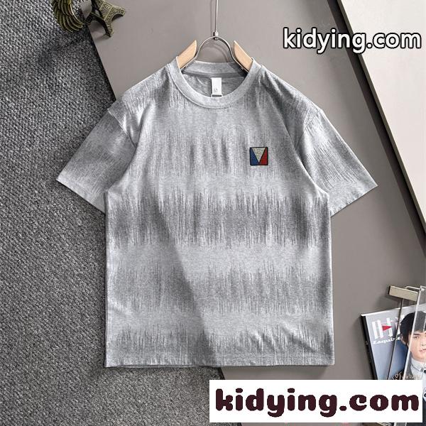 ルイヴィトン コピー 半袖Tシャツ 2026新作 LOUIS VUITTON ゆったり シンプル カジュアル 夏服 人気-0