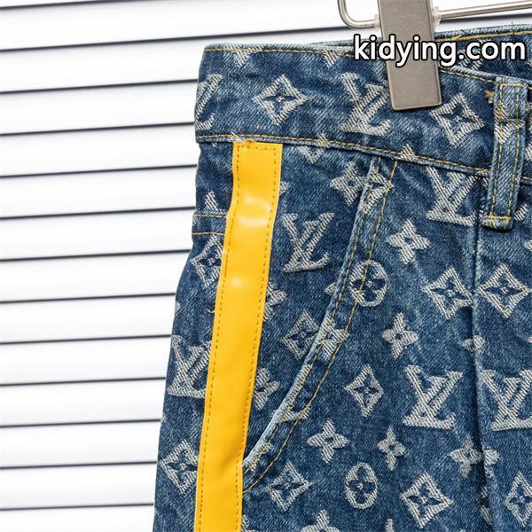 2025秋冬 ブルー カジュアル映え サイドライン LOUIS VUITTON ルイヴィトン スーパーコピー デニム-3