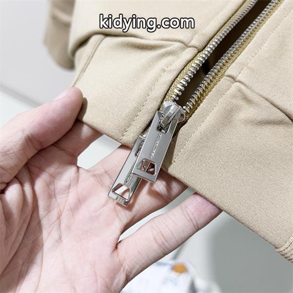 BURBERRY バーバリー コピー 新定番 秋冬リラックス ベージュ ジップアップ パーカー-6