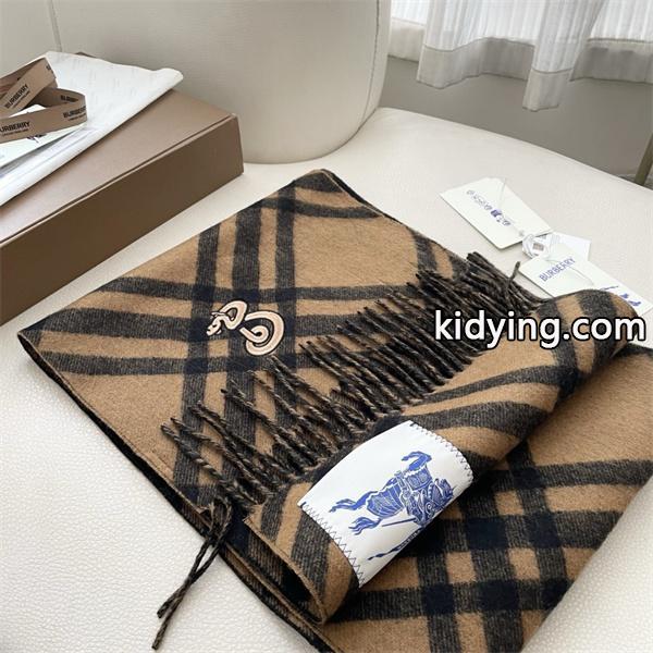 秋冬 2025 個性派 BURBERRY バーバリー マフラーコピー美品 おしゃれな 30*168cmチェック柄マフラー 女性用_スーパーコピーブランド激安通販 専門店-3