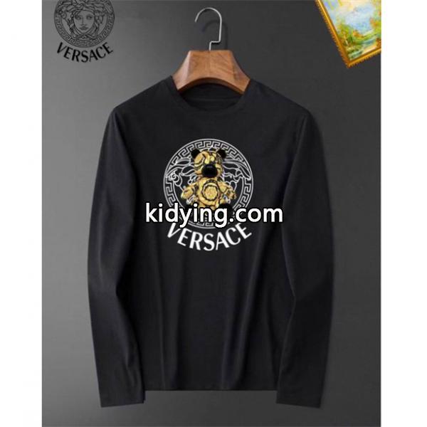 冬で可愛くて楽チンな人気アイテム秋冬最新のトレンド ヴェルサーチ VERSACE 長袖Tシャツ 2色可選_ヴェルサーチ VERSACE_ブランド コピー 激安(日本最大級)-0