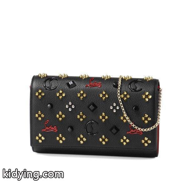 Christian Louboutin クリスチャン ルブタン ショルダー付 クラッチバッグ PALOMA LOUBINTHESKY パロマ ルビインザスカイ 1175018 H368 :25685:インポートショップドゥーブル - 通販ショッピング-0
