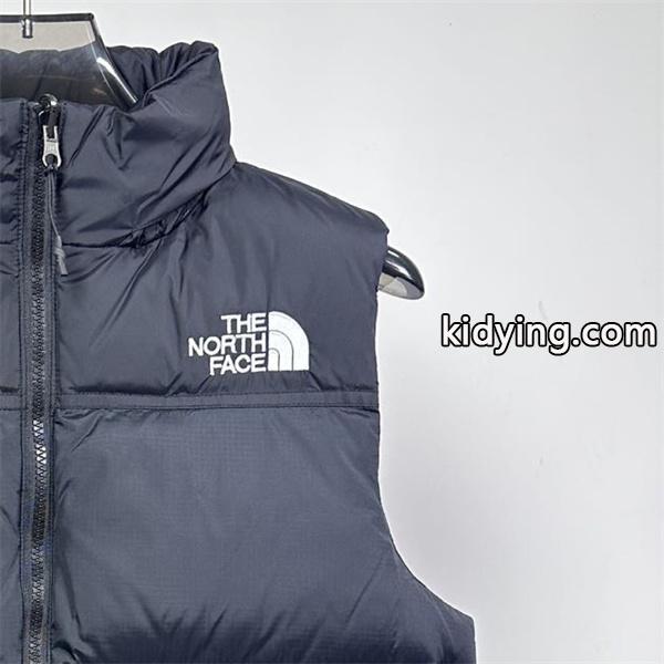 ブラックダウンベスト 700 プルーフ 2025秋冬軽量 高品質 The North Face 偽物ザノースフェイス-3