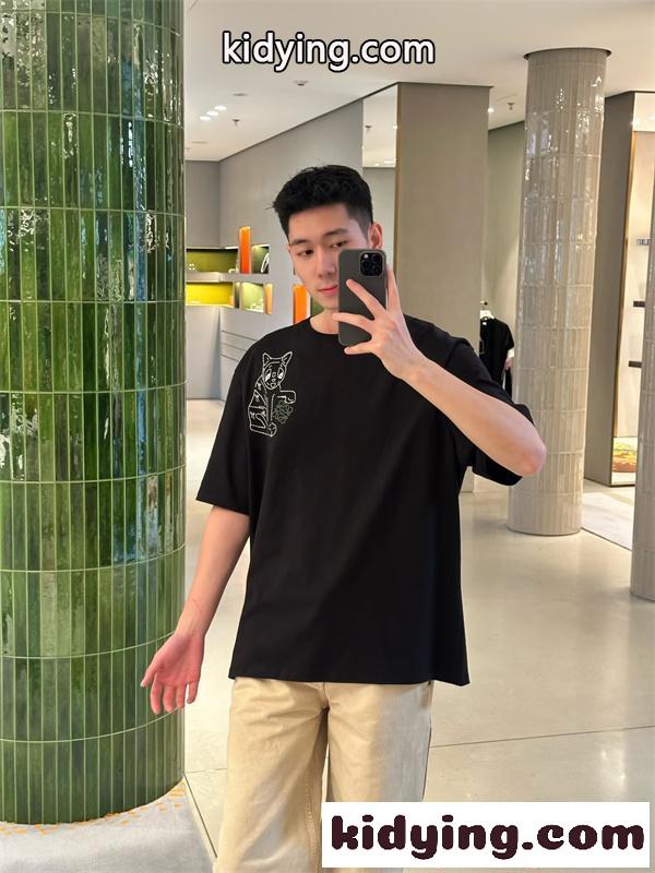 売れ筋 2026新作 半袖Tシャツ オーバーサイズ 着心地抜群 LOEWE ロエベ スーパーコピー-3
