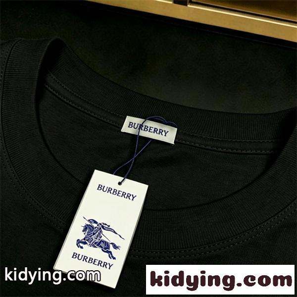 アーカイブ騎士 精密線画 Bレターロゴ 大人ストリート BURBERRY バーバリー コピー 半袖Tシャツ 即戦力トップス-3
