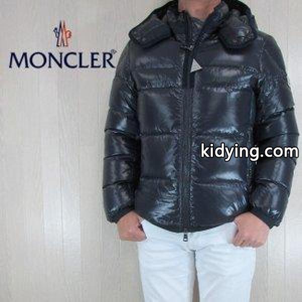 モンクレール MONCLER メンズ ダウンジャケット ダウン ブルゾン アウター 4137785 68950/74G/ネイビー サイズ：2/3 :key-20180201-039-042:madoricci - 通販ショッピング-0
