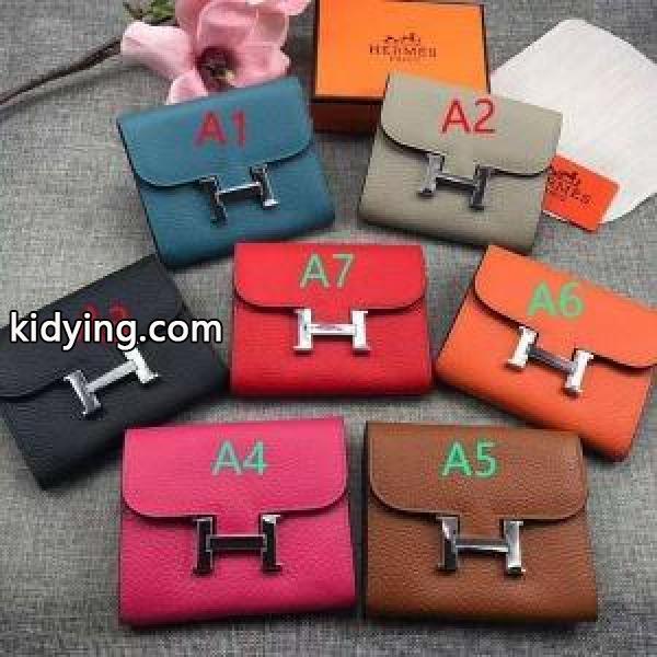 HERMES レディース 折りたたみ財布 ファッション人が必須! エルメス コンスタンス カジュアル ソフト コピー 最低価格-0