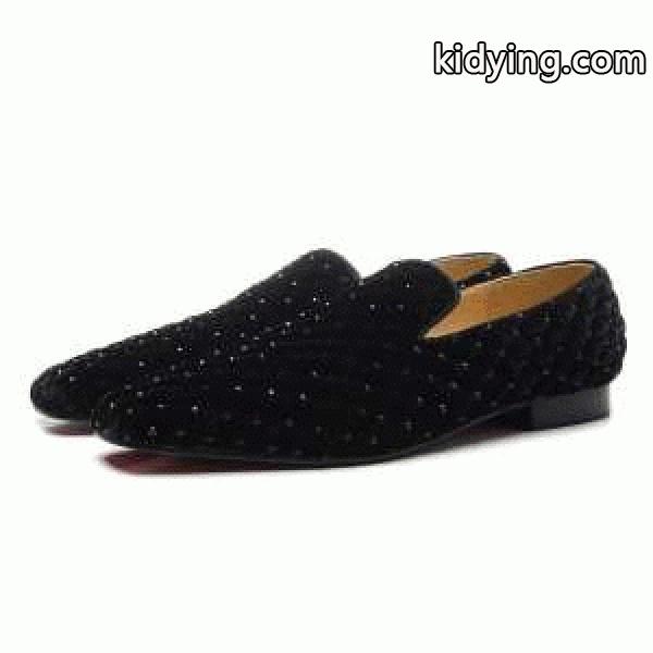 【激安】高級品通販CHRISTIAN LOUBOUTINクリスチャンルブタン人気コピー　カジュアル　スニーカー　メンズ　ビジネス用シューズ　靴　ブラック-0