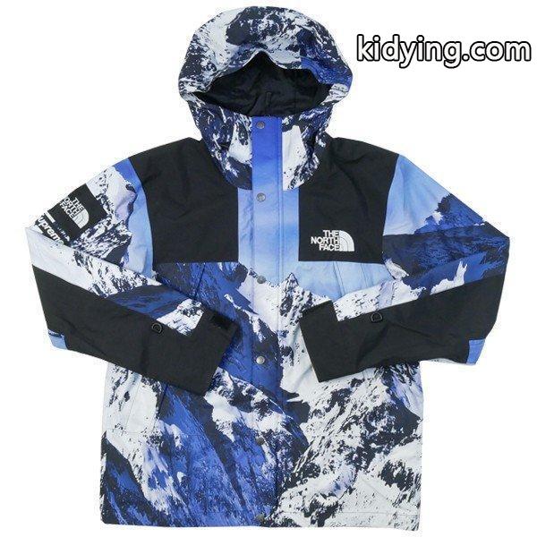 シュプリーム新作 SUPREME ×THE NORTH FACE 17AW Mountain Parka マウンテンジャケット 青 通販ショッピング-0