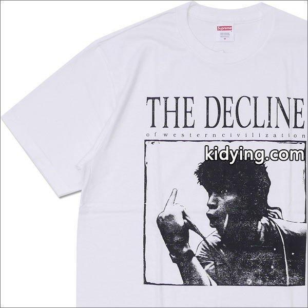 SUPREME(シュプリーム) Decline of Western Civilization Tee (Tシャツ) WHITE 200-007618-030+【新品】(半袖Tシャツ) :17092804:クリフエッジ - 通販ショッピング-0