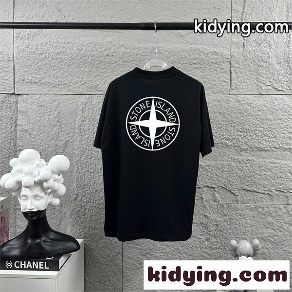 バックコンパスロゴ 2026春夏 ストリート映え STONE ISLAND ストーンアイランド コピー 半袖Tシャツ メンズカジュアル 人気上昇-8