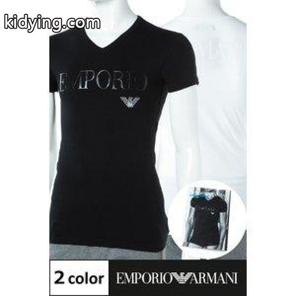 アルマーニ エンポリオアルマーニ Emporio Armani Tシャツアンダーウェア Tシャツ 半袖 Vネック メンズ 110810 CC716 ブラック ホワイト :set-ea-tsh-03:DIFFUSION - 通販ショッピング-0
