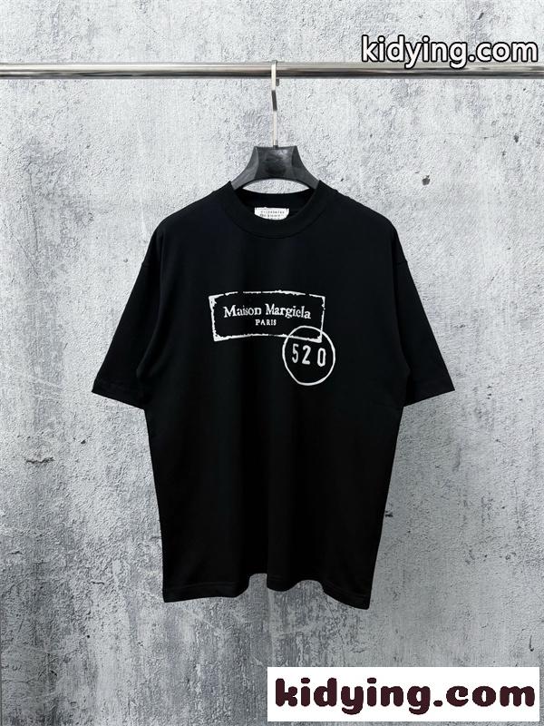 フロントアート クルーネック シックスタイル MAISON MARGIELA メゾンマルジェラ コピー ロゴTシャツ 洗練ムード-1