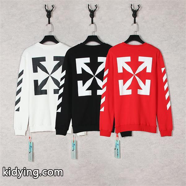 話題沸騰 プリント スウェット 個性派 人気カラー展開 Off-White オフホワイト コピー-1