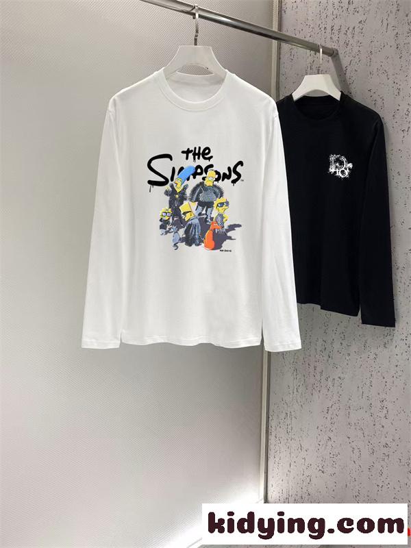 定番最新作&&バレンシアガ ロングtコピーBALENCIAGA 長袖tシャツ男女兼用-4