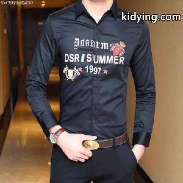 長袖 /ロンT/ロングT/ロングTシャツ 2色可選 海外セレブが注目アイテム ドルチェ＆ガッバーナ Dolce&Gabbana 2019トレンド感満載なアイテム_ドルチェ＆ガッバーナ DOLCE & GABBANA_ブランド コピー 激安(日本最大級)-0
