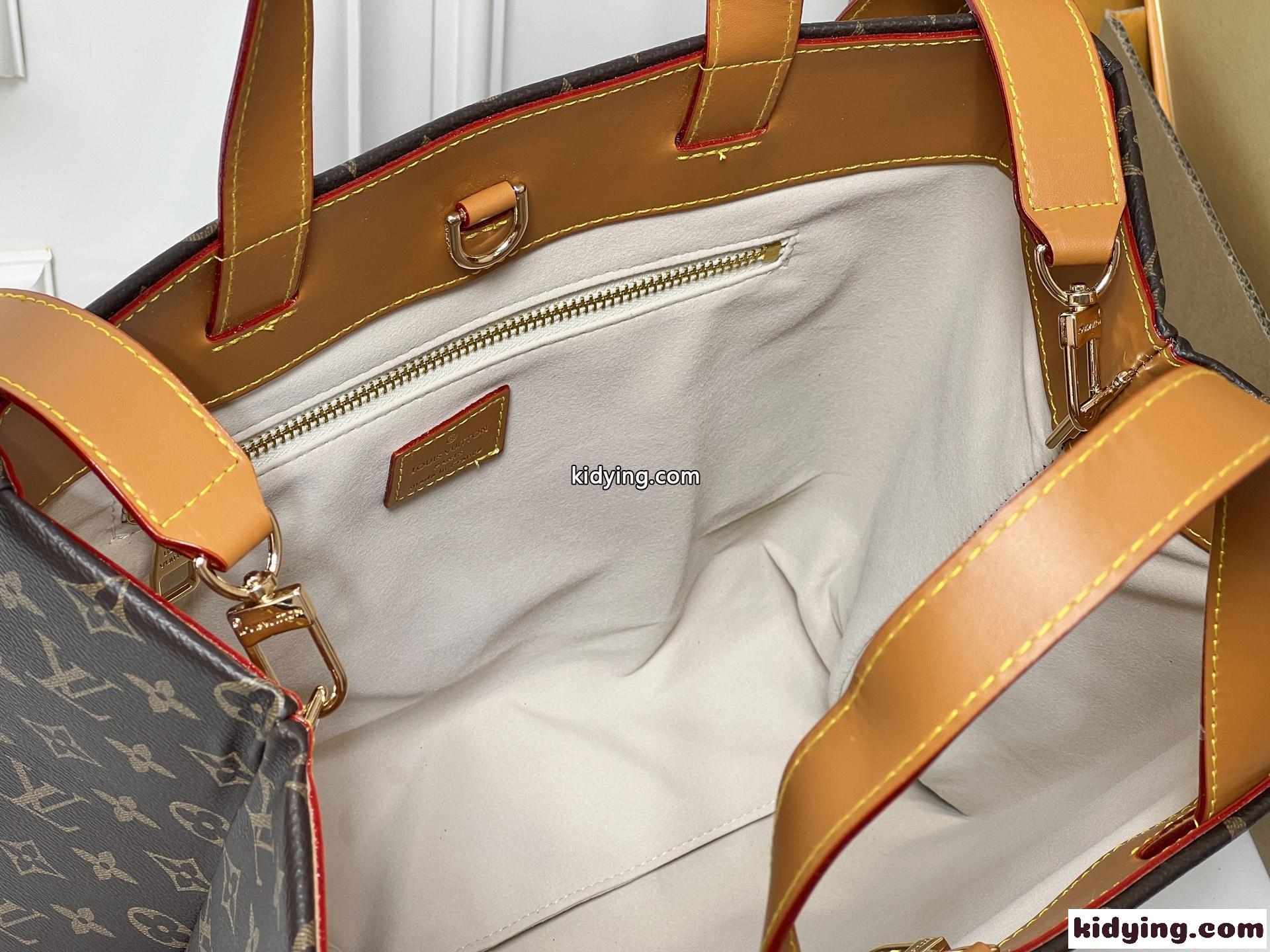 ルイヴィトン コピー トートバッグ LOUIS VUITTON レディース 大容量 軽量設計 肩掛け対応 通勤旅行-8