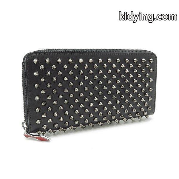 Christian Louboutin クリスチャンルブタン ラウンドファスナー長財布 パネトーネ 1165065 Panettone Wallet スタッズ 未使用品 :81735:つるや質店 - 通販ショッピング-0